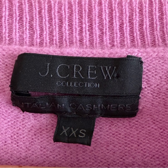 J. Crew Collection Cashmere Pink Sweater (Size XXS) - Picture 3 of 5